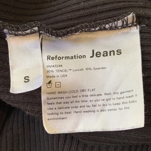 📌 Reformation Jeans Gaia Ribbed Bodysuit - Picture 4 of 5